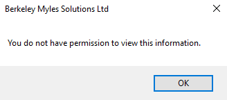 allocation permission message